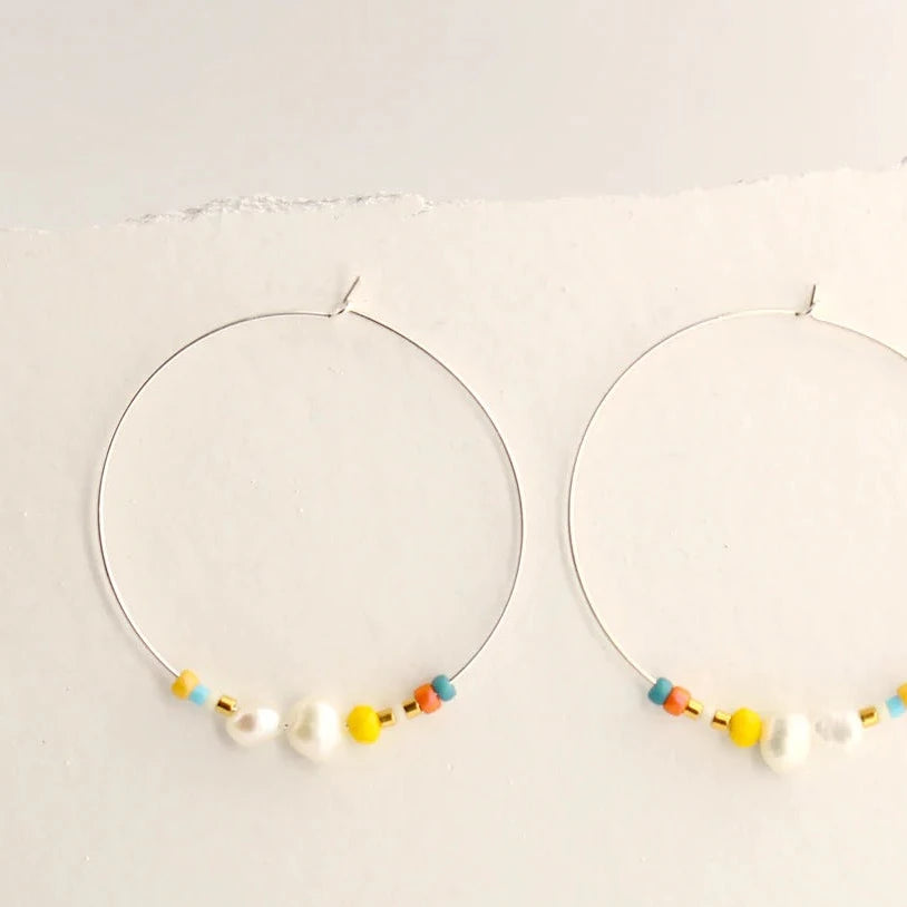 Linda Marek Designs - Carnival Hoops