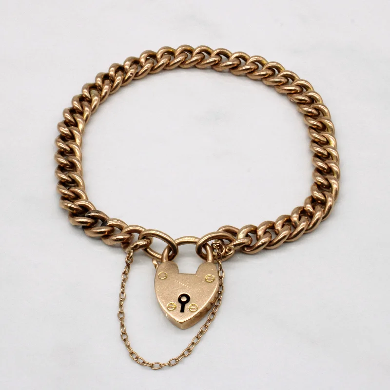 1906 9k Yellow Gold Bracelet | 8" |