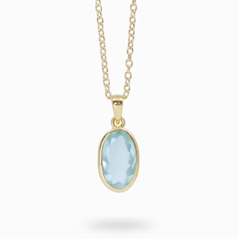 Aquamarine Necklace