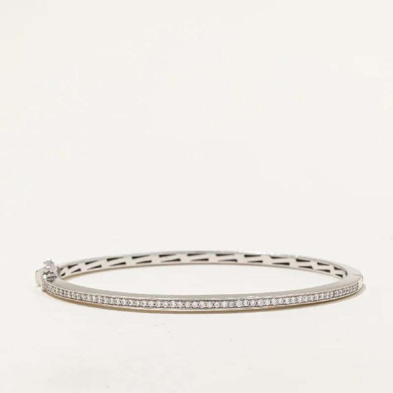 Birks' Channel Set Diamond Bangle | 0.60ctw | 6.5" |