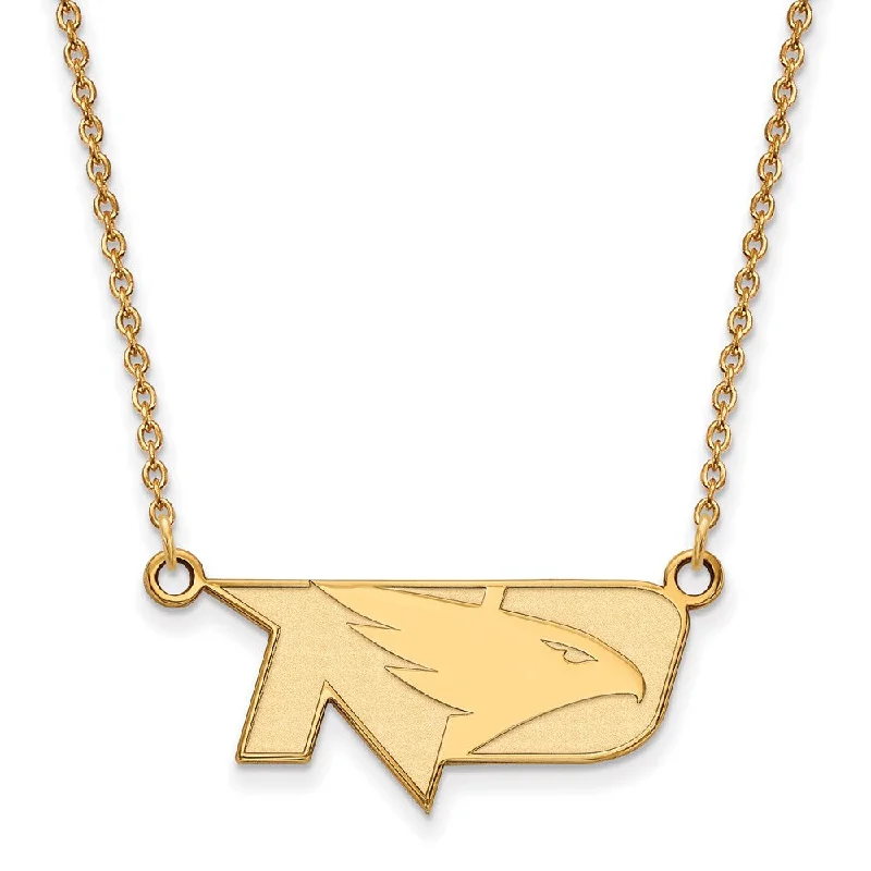 14k Yellow Gold North Dakota Small Pendant Necklace