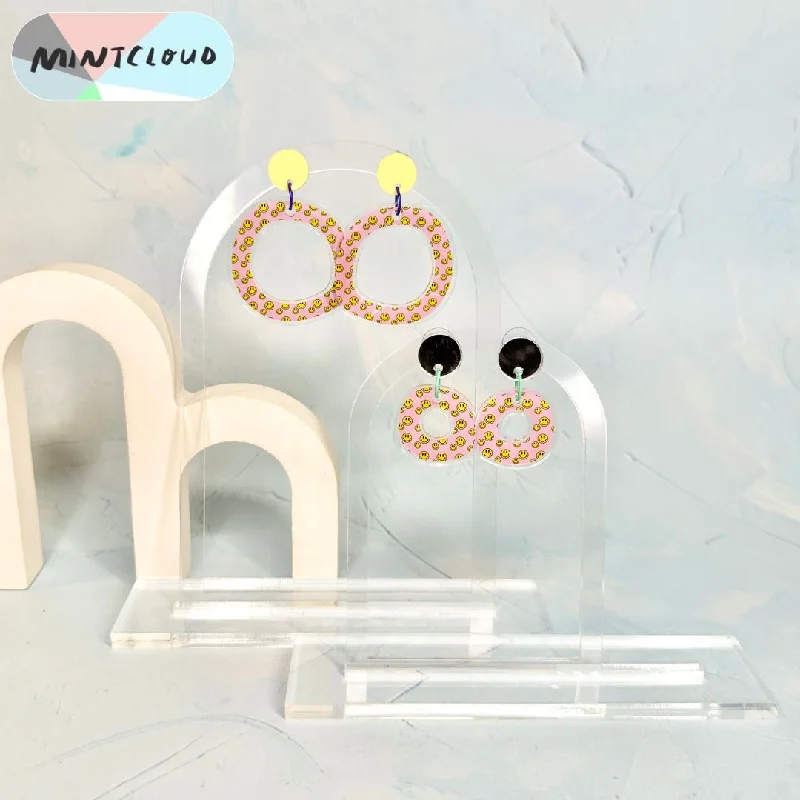 Mintcloud Earrings - Happy Hoops*