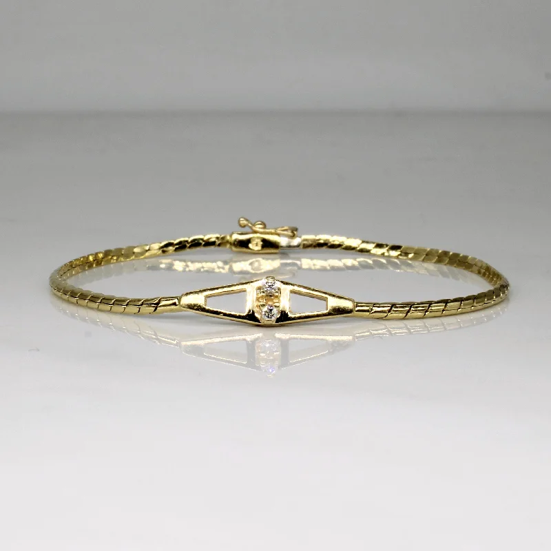 Diamond Bracelet | 0.05ctw | 7" |