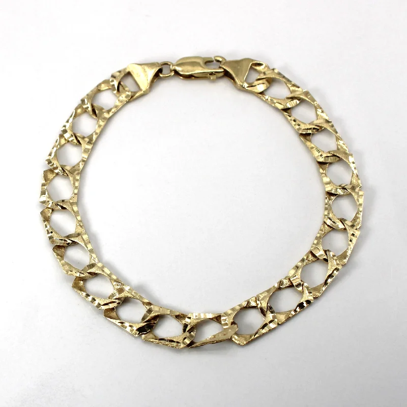 Curb Link Chain Bracelet | 8"|