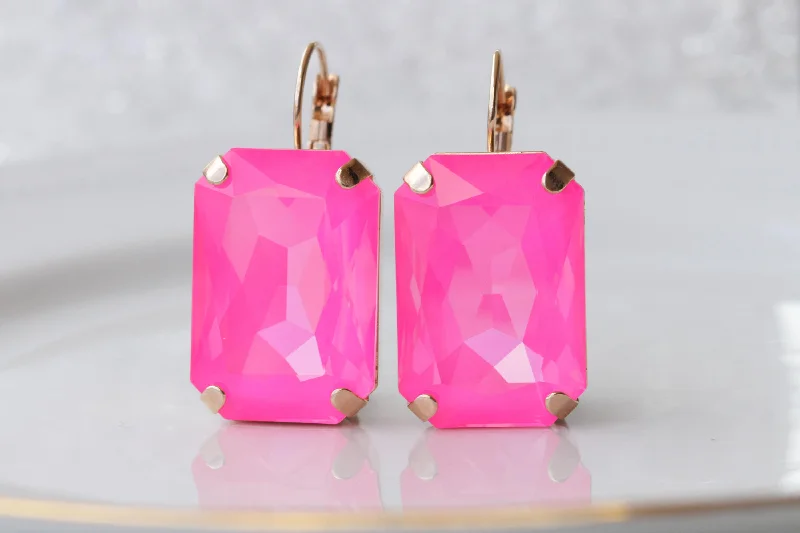 PINK FUCHSIA EARRINGS