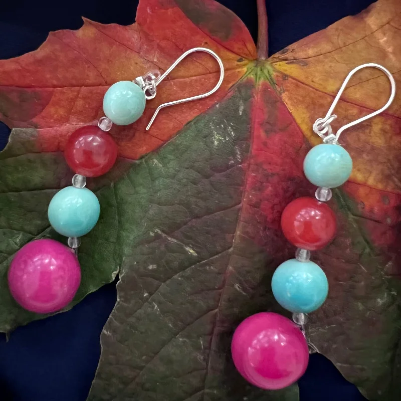 Tagua TAHAA Earrings - Bermuda Trio