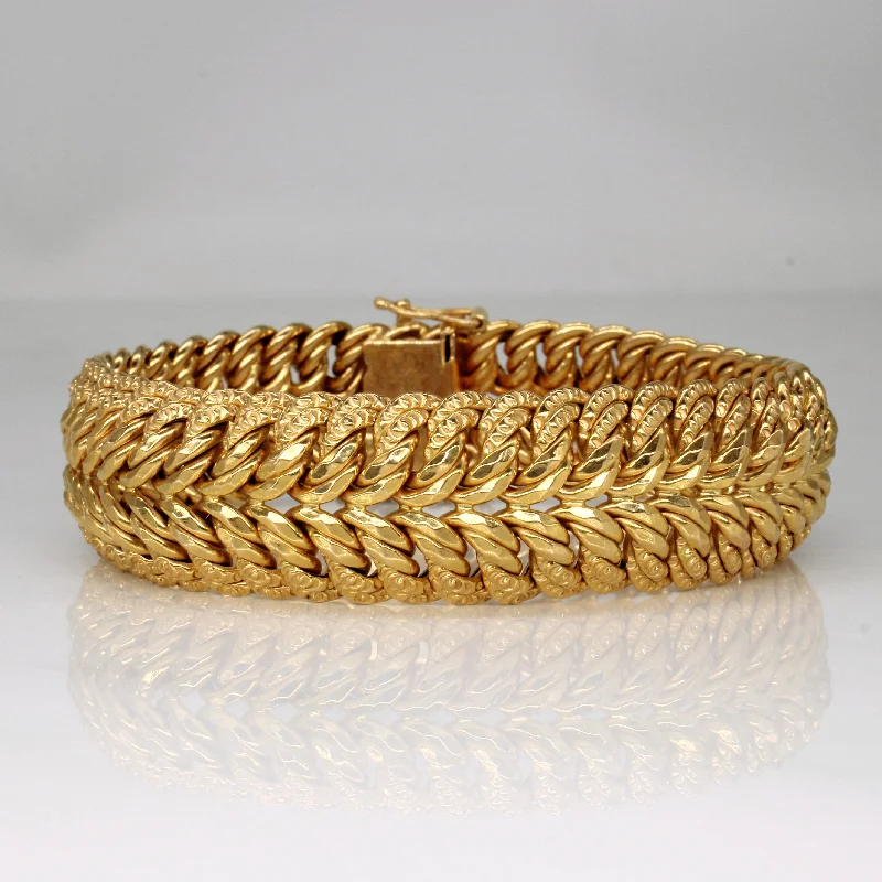 18k Yellow Gold Bracelet | 7.5" |