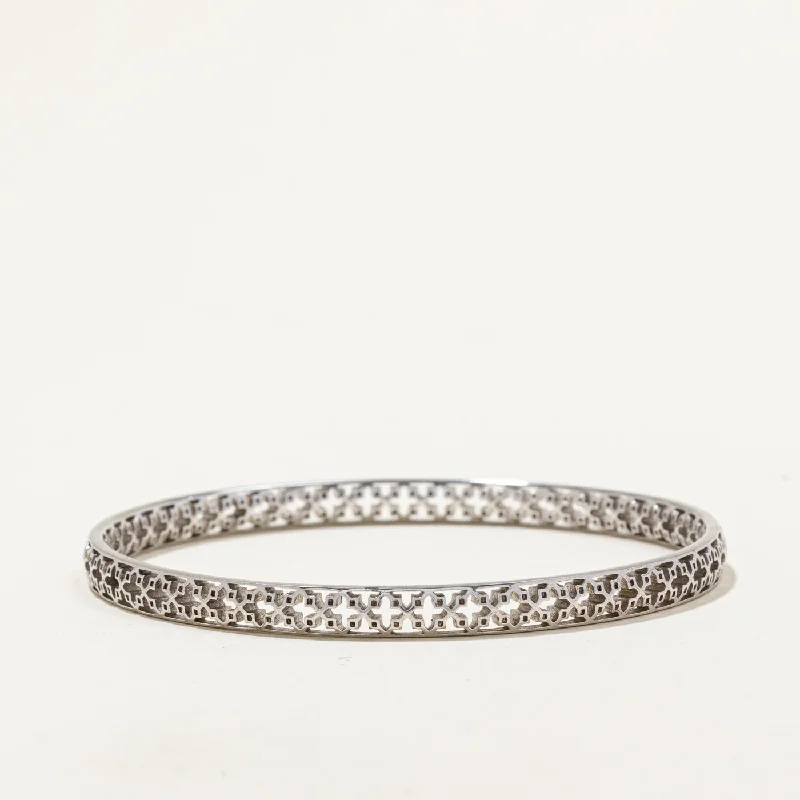 Birks' Sterling Silver Muse Bangle | 7.5" |