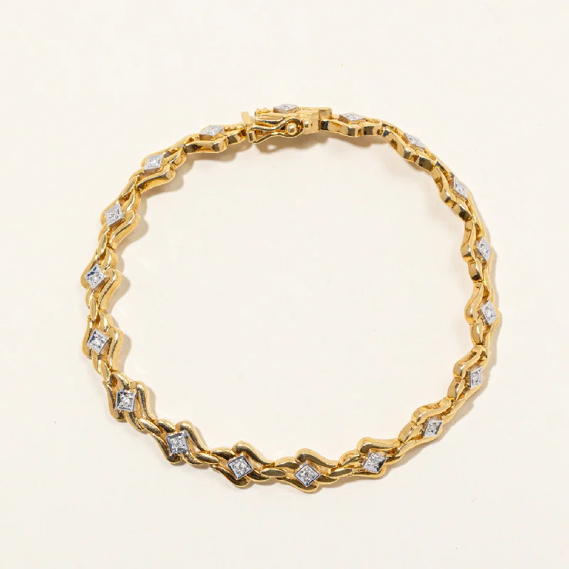 Diamond Bracelet | 0.10ctw | 7" |