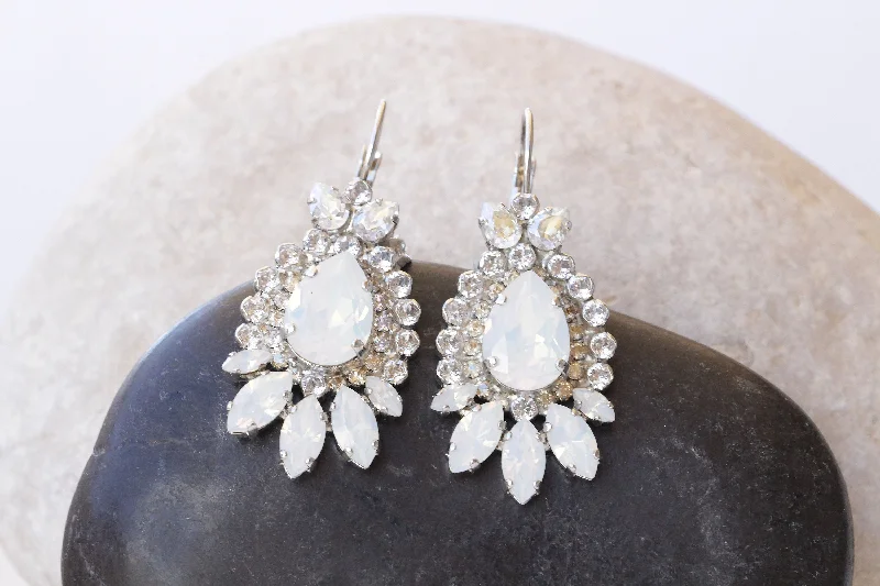 OPAL BRIDAL EARRINGS