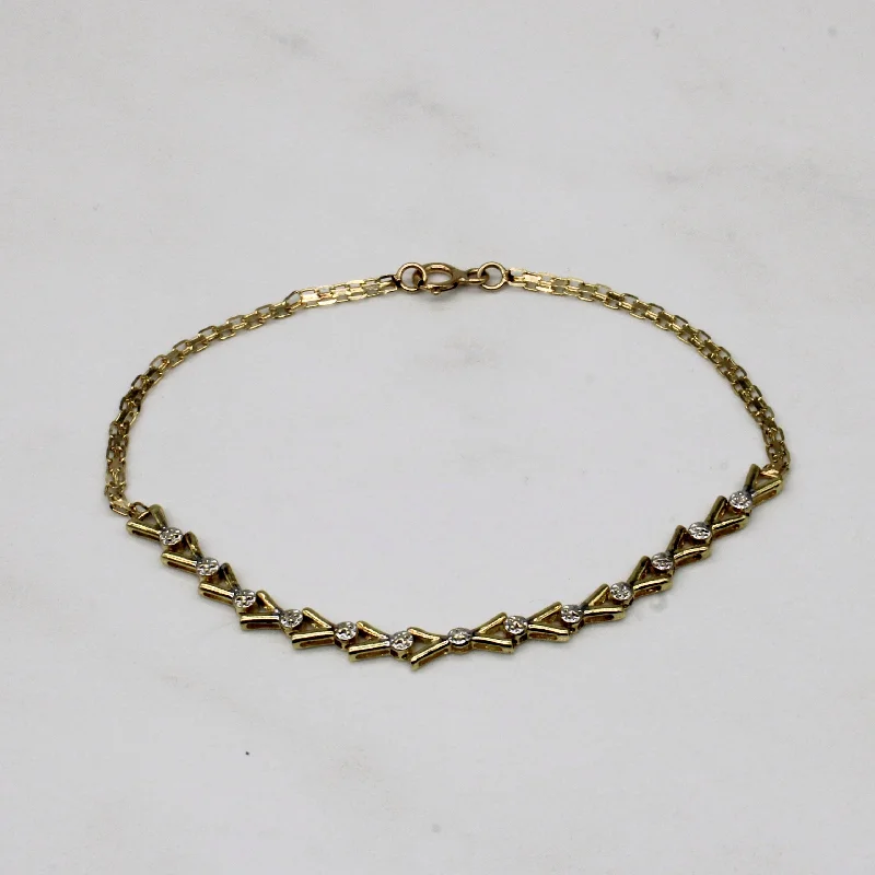 Diamond Bracelet | 0.03ctw | 6" |