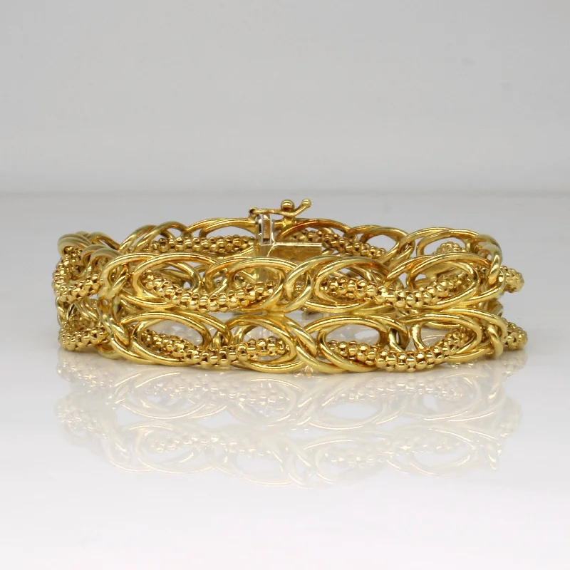 18k Yellow Gold Bracelet | 7.5" |