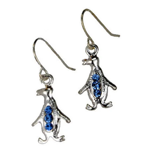 Kids Penguin Earrings (Pink )