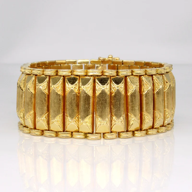 18k Yellow Gold Bracelet | 7.5" |