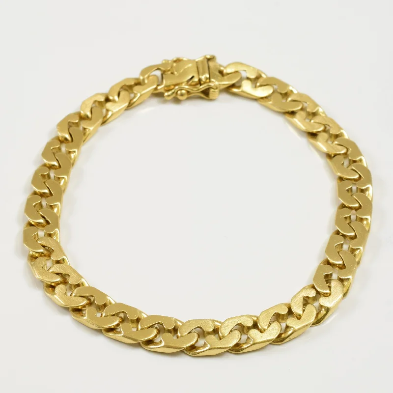 18k Yellow Gold Cuban Link Bracelet | 7" |