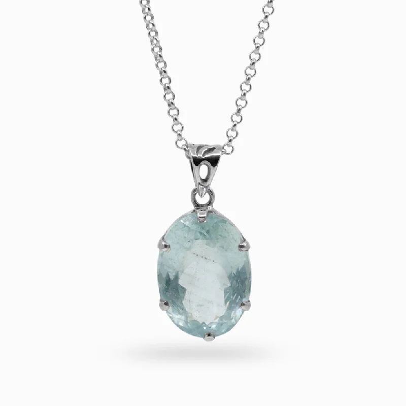 Aquamarine Necklace