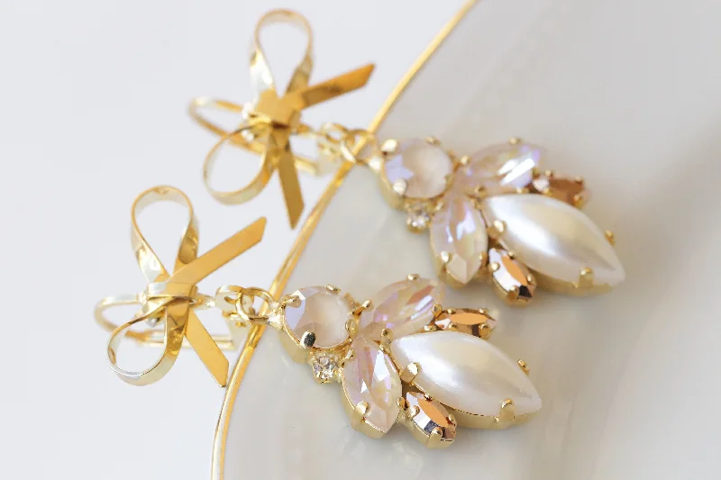 IVORY PEARL EARRINGS