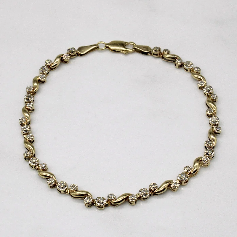 Diamond Bracelet | 0.25ctw | 7" |