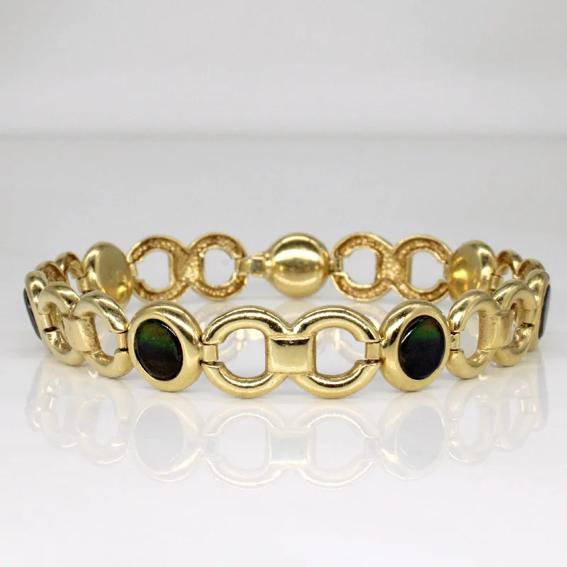 Ammolite Bracelet | 0.95ctw | 7" |