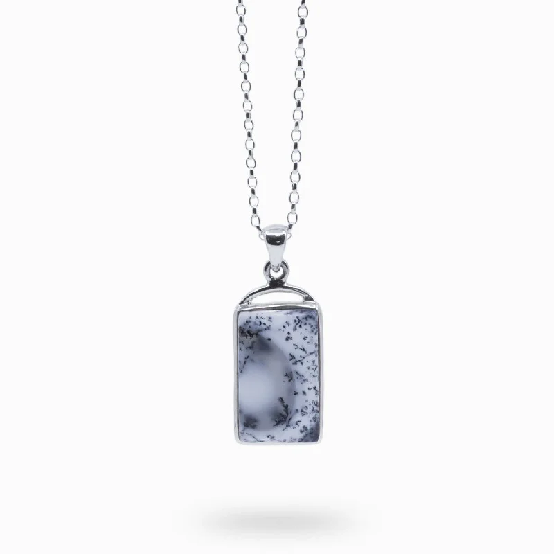 Dendritic Opal Necklace