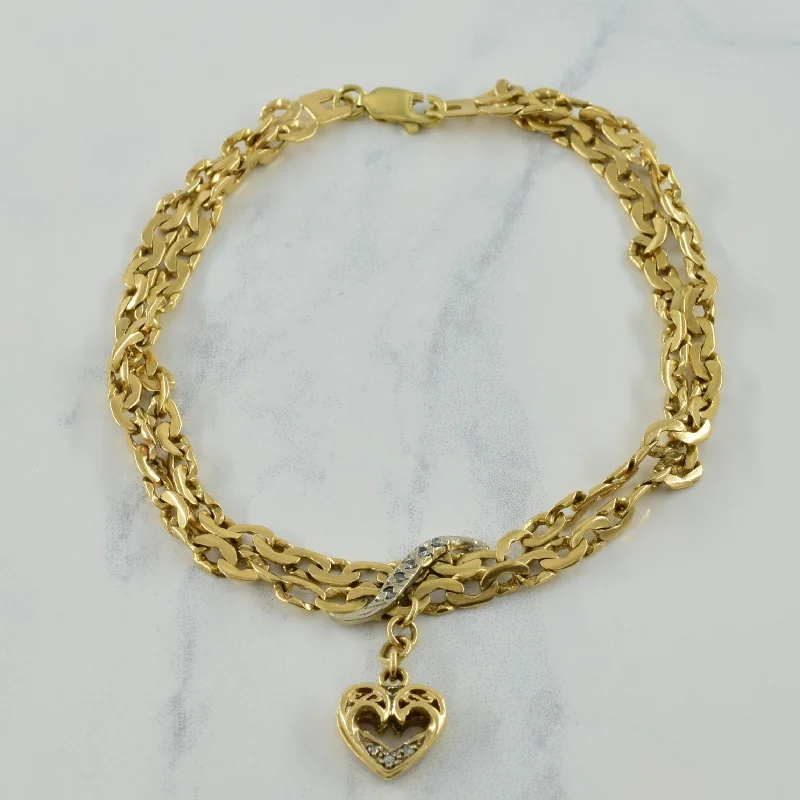 Diamond Bracelet | 0.10ctw | 8.25" |