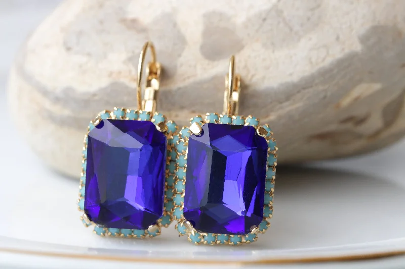 Royal Blue Earrings