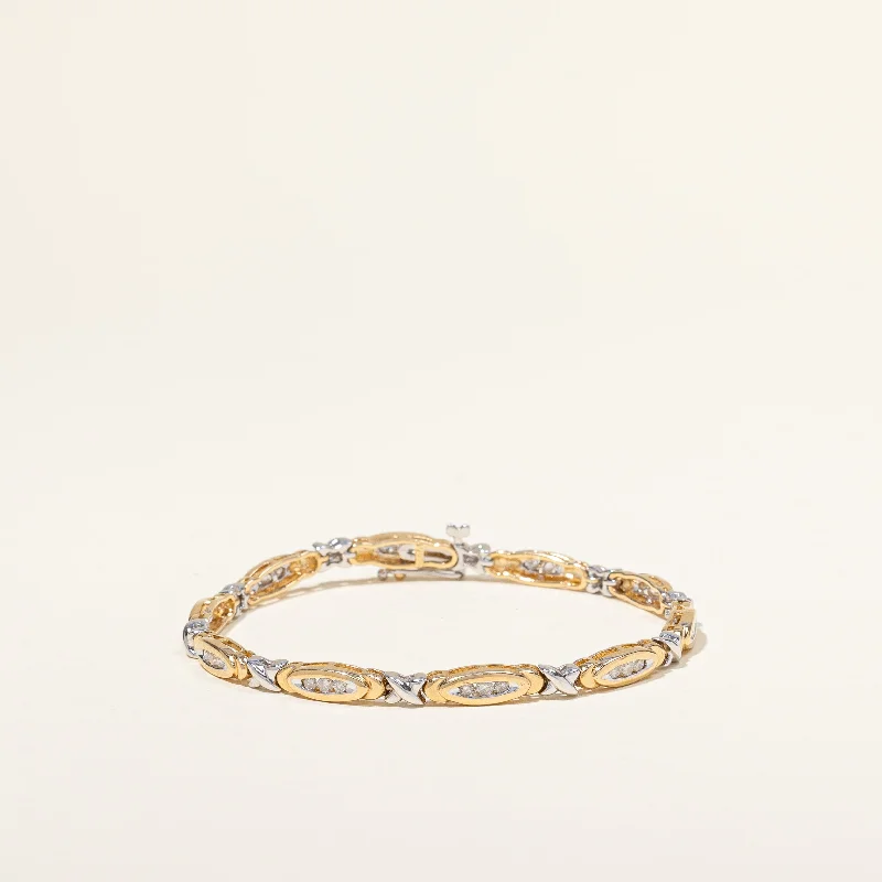 Channel Set Diamond Bracelet | 0.80ctw | 7" |