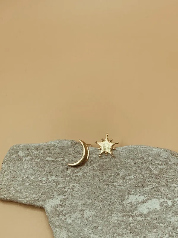 Mama Crescent and Starlight Studs