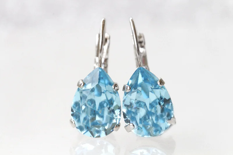 AQUAMARINE EARRINGS