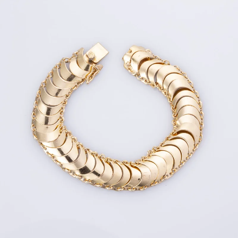 18k Yellow Gold Bracelet  | 7" |