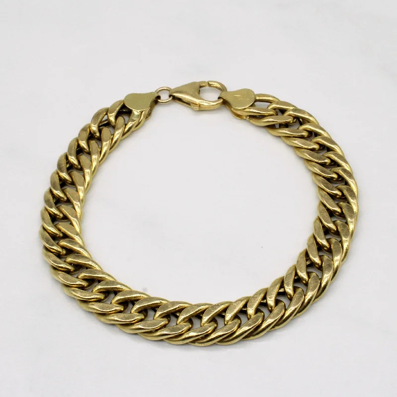 18k Yellow Gold Cuban Link Chain | 8" |