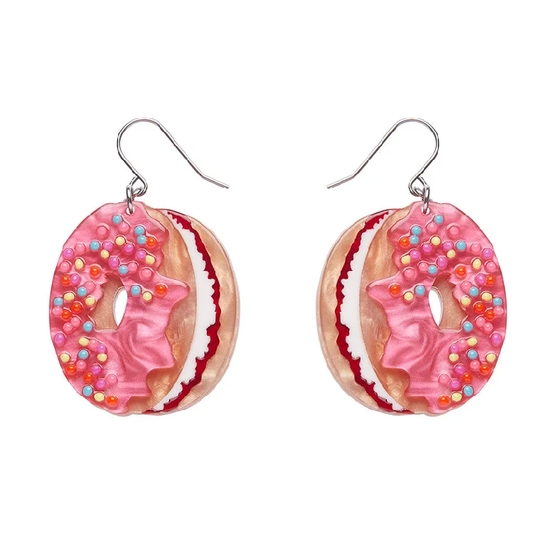 Erstwilder x Katherine Sabbath - Donut Cake Drop Earrings