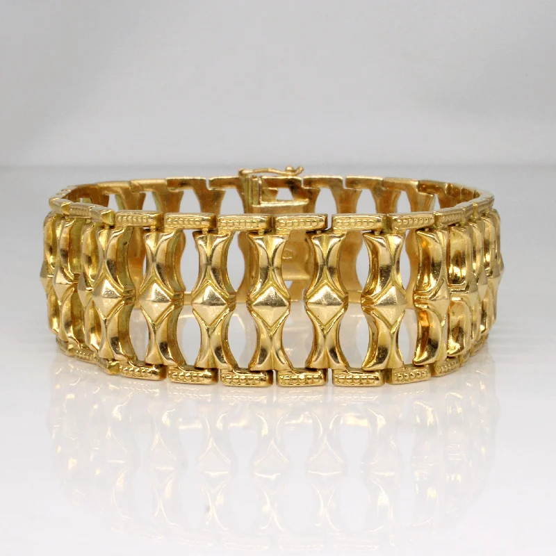 18k Yellow Gold Bracelet | 7.75" |