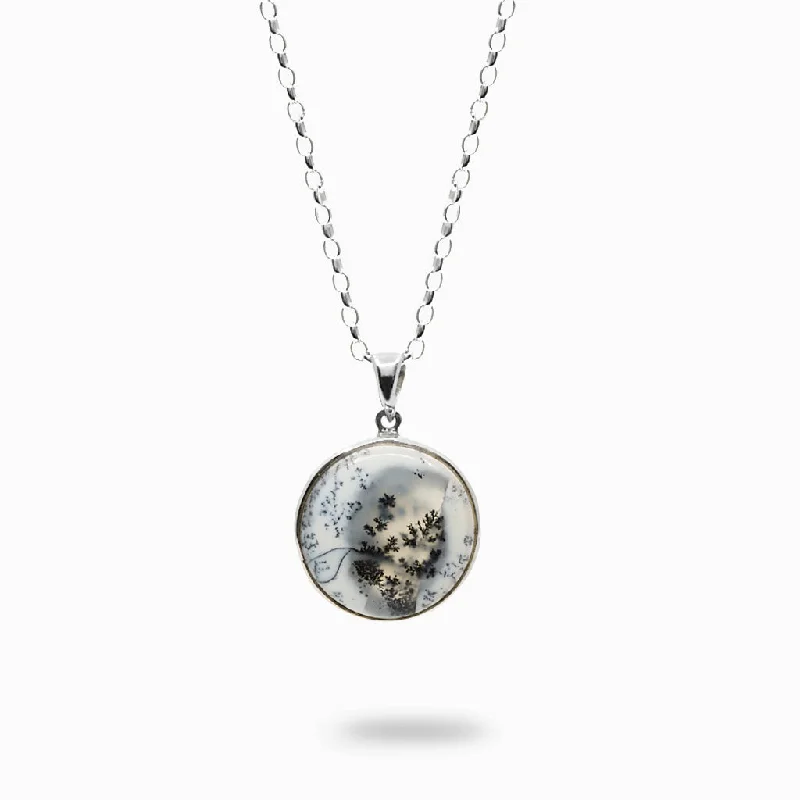 Dendritic Opal Necklace