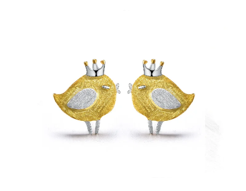 Princess Bird Stud Earring