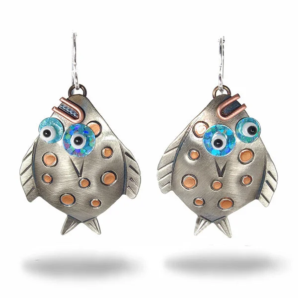 Flounder Earrings