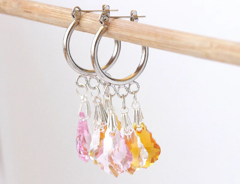 COLORFUL Fringes Earrings