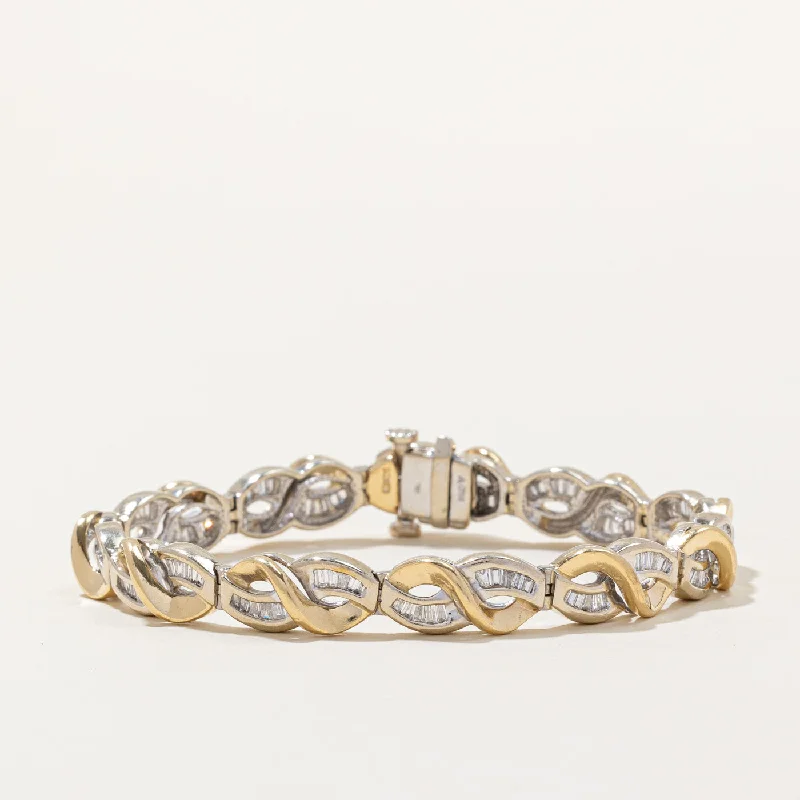 Channel Set Diamond Bracelet | 0.50ctw | 6.5" |