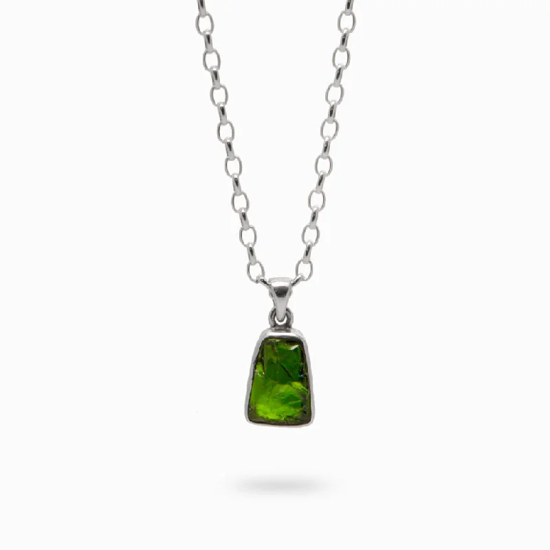 Chrome Diopside Necklace