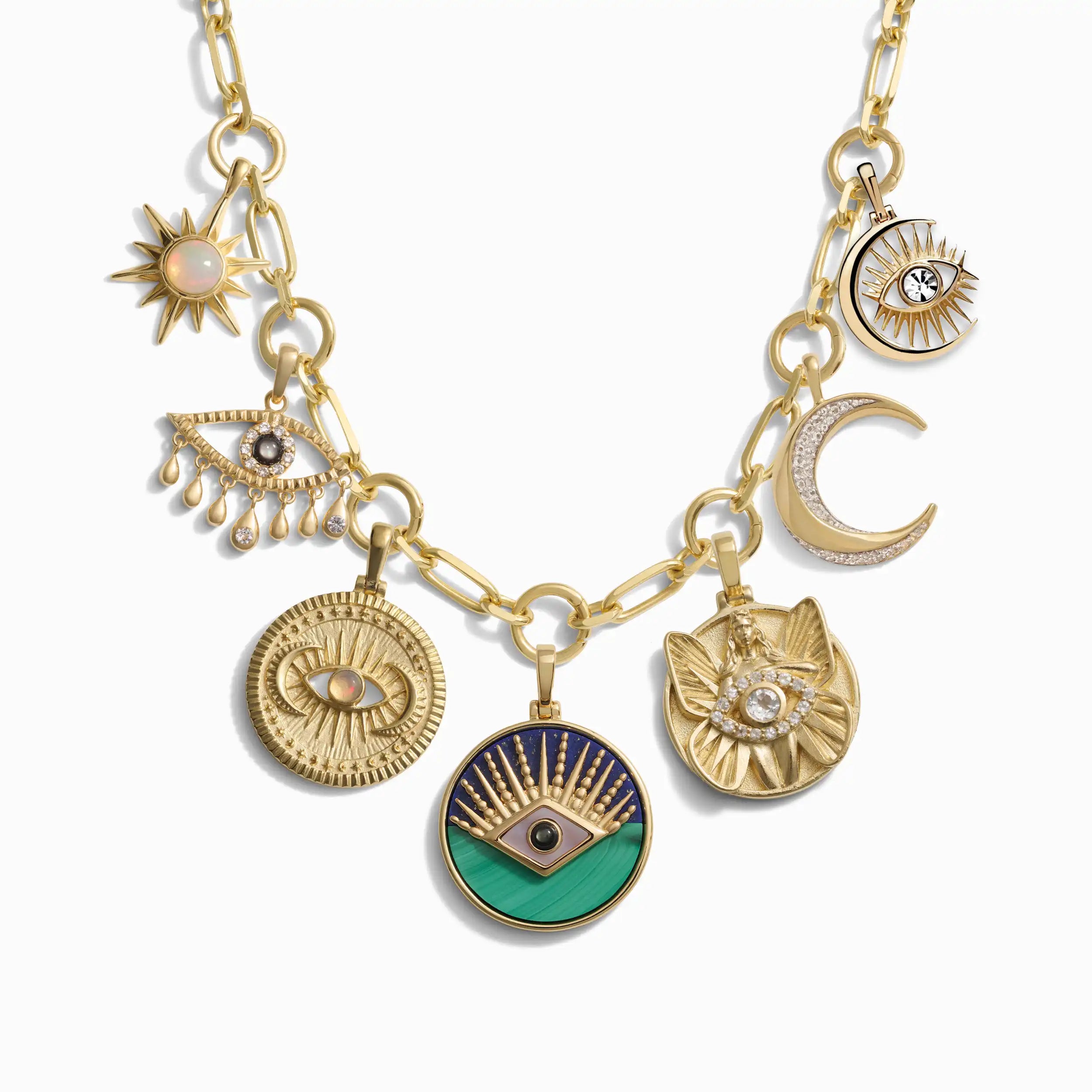 Third Eye Statement Charm Necklace